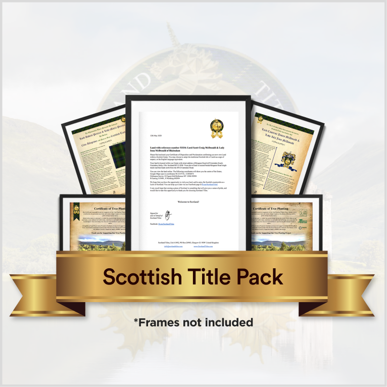 Scottish Title Pack with Land Ownership